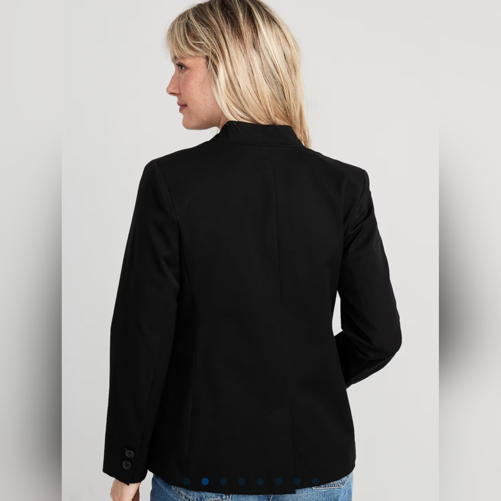 Old Navy Pixie Blazer in Black, Petite Small - Picture 2 of 9